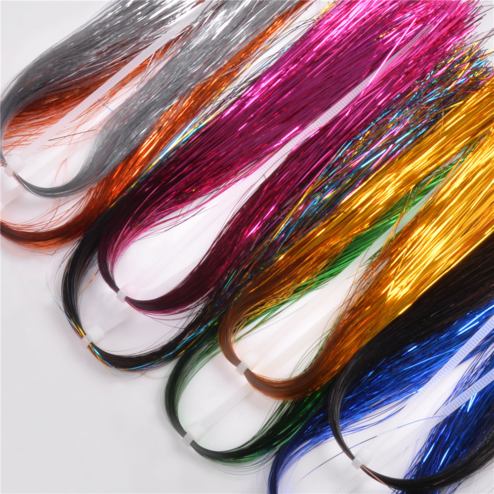 Fishing Equipment Shop - 10Packs Vliegbindset Materiaal 10 Kleuren Crystal