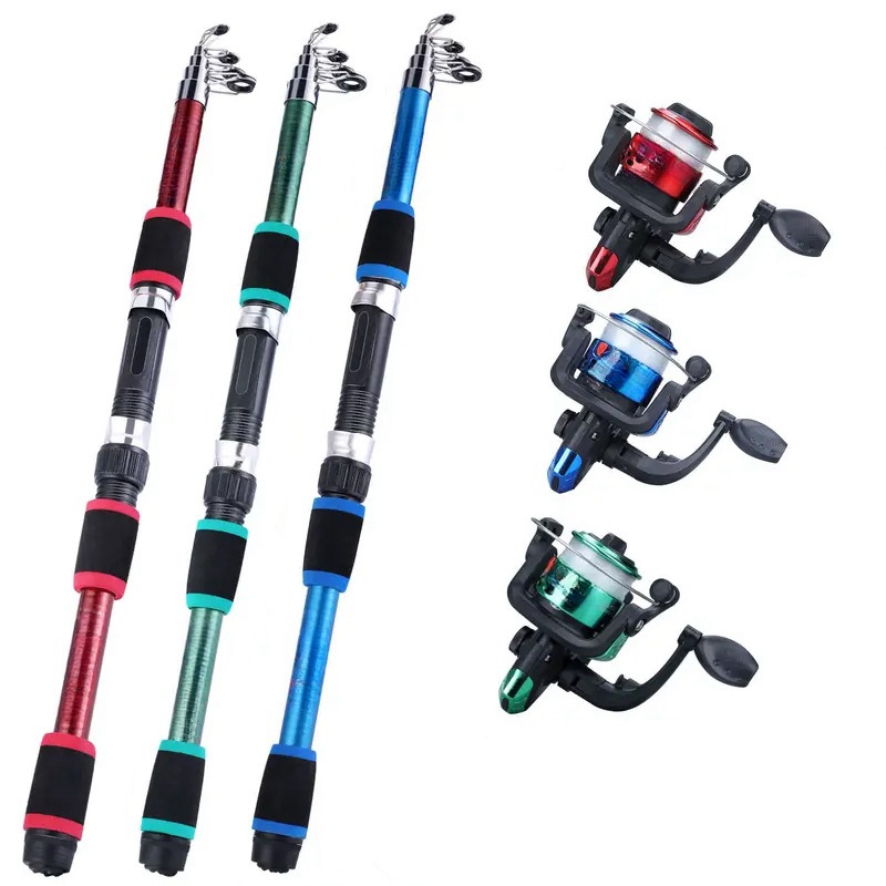 Fishing Equipment Online - Hengelset Volledige sets met telescopische hengel