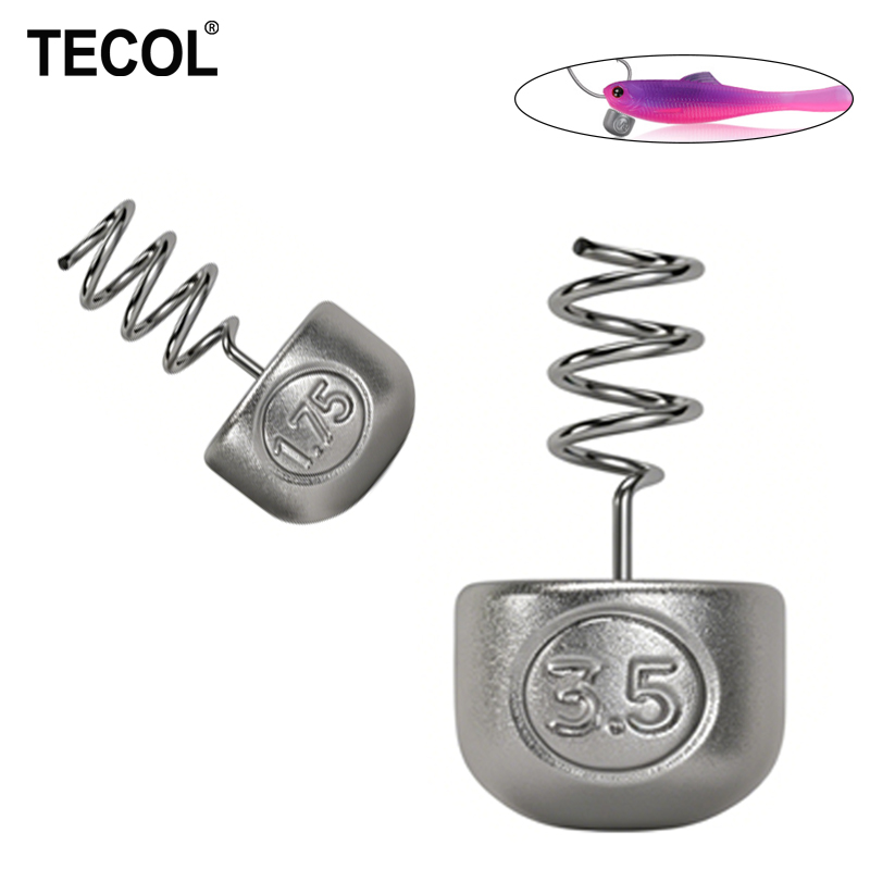 Bass Fishing Lure - TECOL 1G 1.75G 2.7G 3.5G Spirale