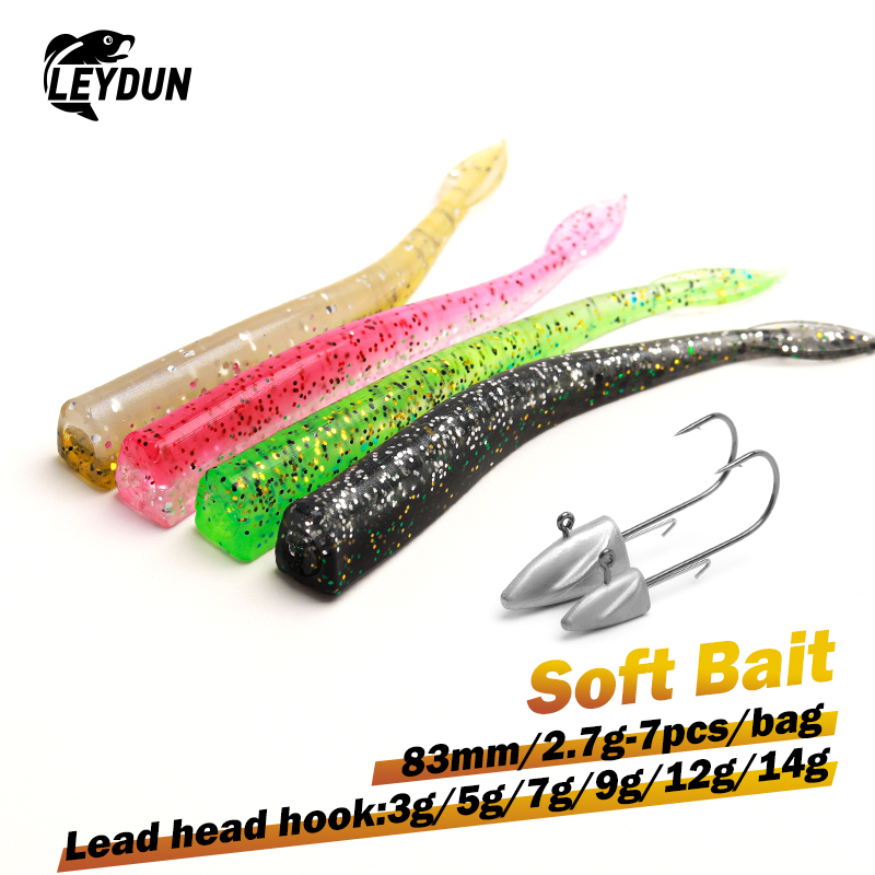 Jig Head Lure - LEYDUN BR Zacht Aas Vissen Lokt