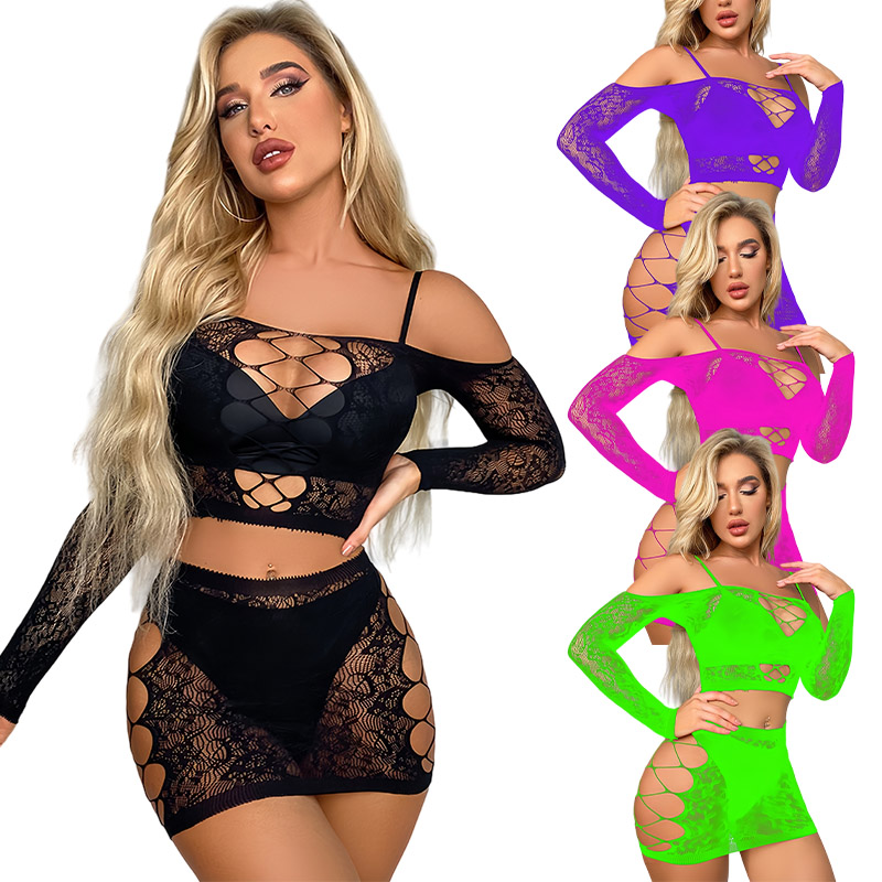 Fishing Net - Heetverkopende visnet bodycon jurk voor nachtfeestjes