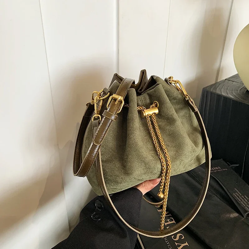 Fishing Equipment Market - Zachte stevige kunstsuède eenvoudige crossbodytassen voor
