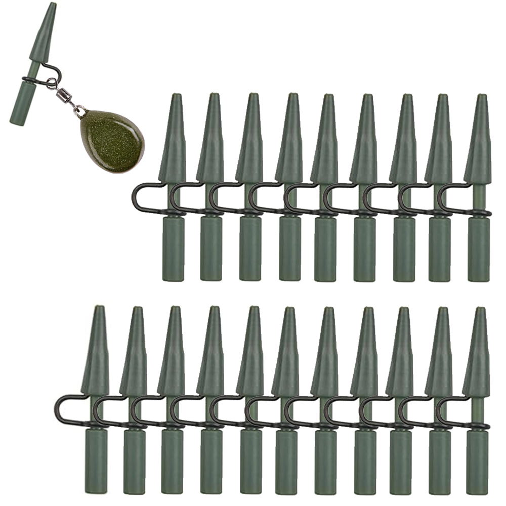 Fishing Equipment Shop - 20 Stuks Karper Veiligheid Lead Clip