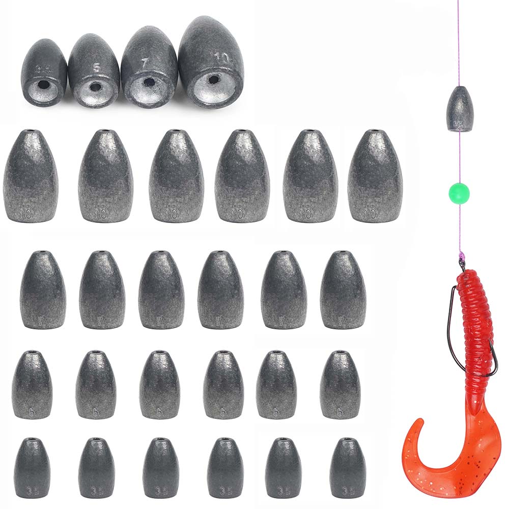 Fishing Equipment Shop - Kogelvissen Zinkers Gewichten Kit Flipping Gewichten