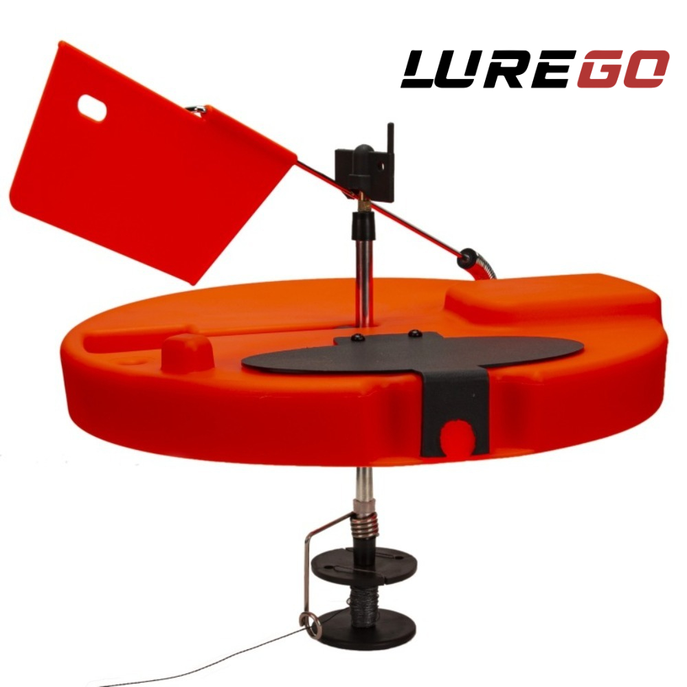 Ice Fishing Tip Up - 1PC All-in-One IJsvisserij Tip-Up | Oranje-rode