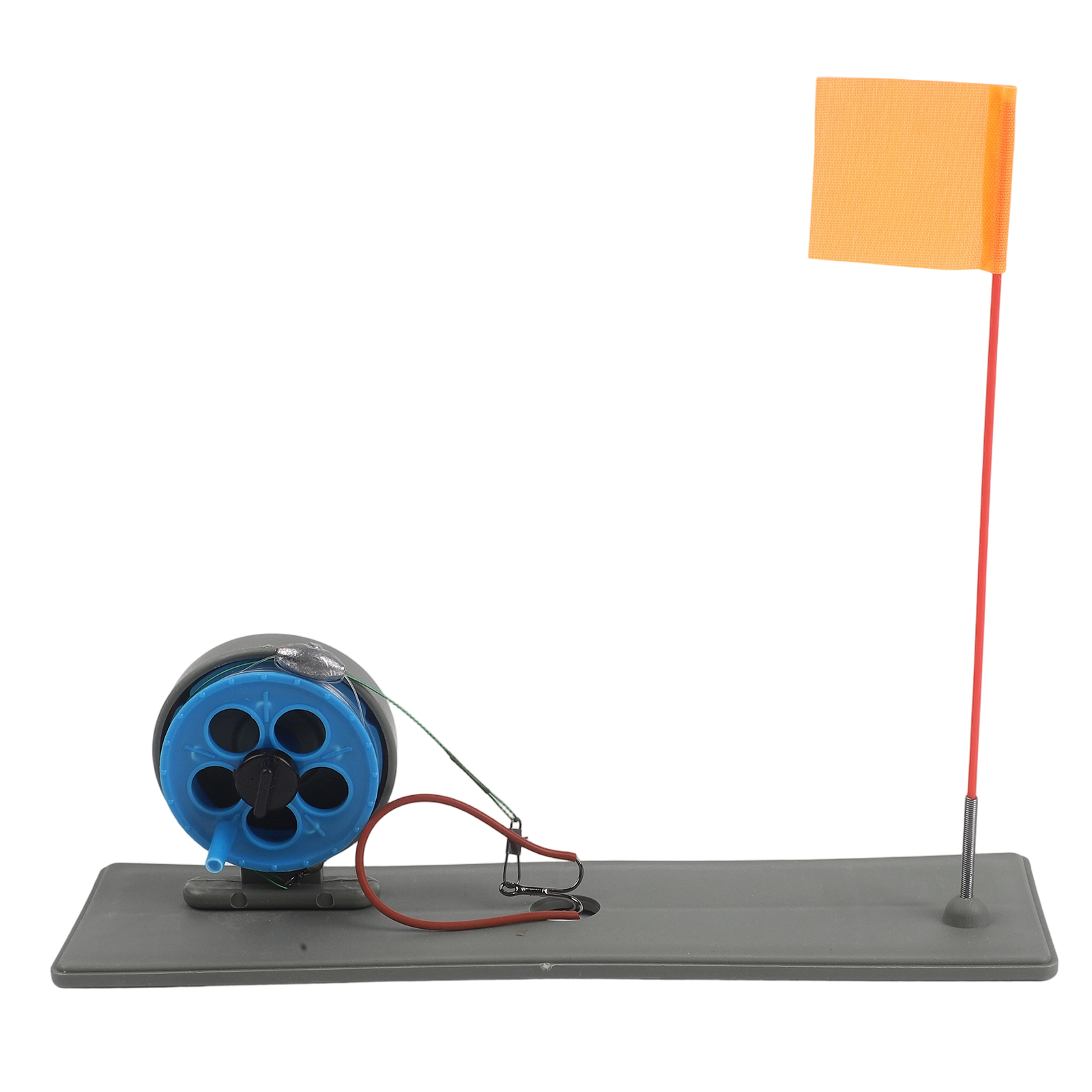 Ice Fishing Tip Up - Draagbare winter ijsvishengel met opklapbare vlag,