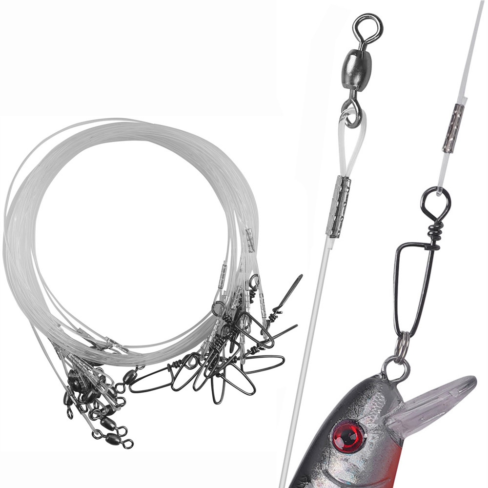 Fishing Equipment Shop - 96 Stuks Fluorocarbon Vissen Leider lijn