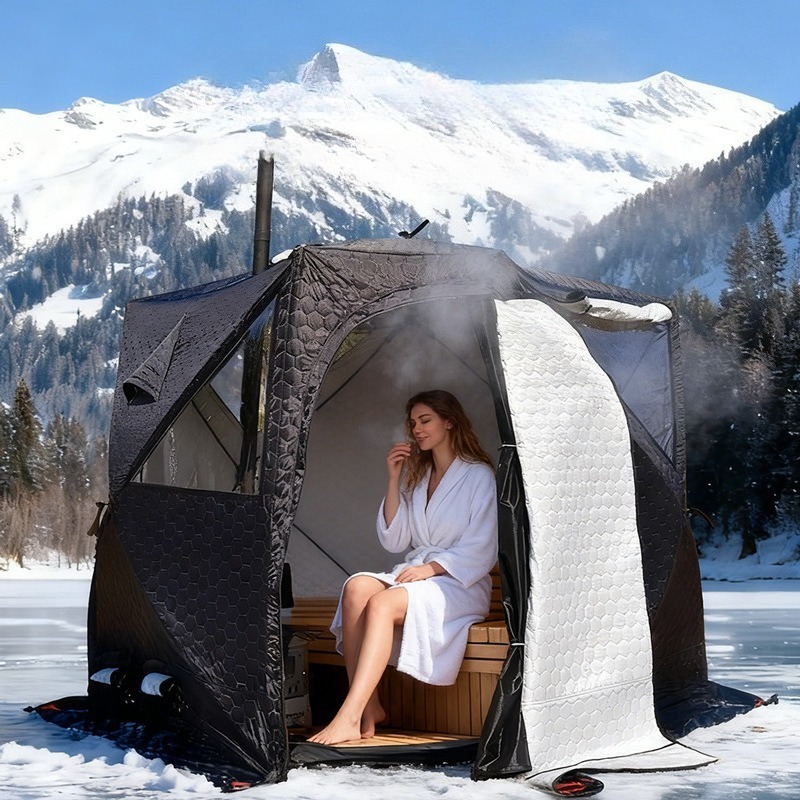 Fishing Equipment You Need - Winter Saunatent Winter Dikker Koudebescherming Vistenten