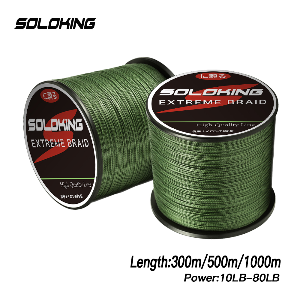 SOLOKING Gevlochten Vislijn e  - Fishing Equipment Bundle recensie en prijs