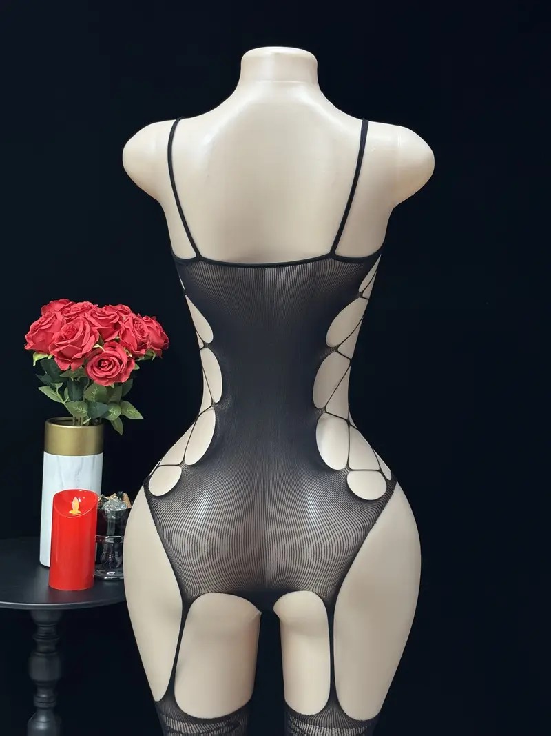 Sexy kousenjumpsuit met visnet - Fishing Net recensie en prijs