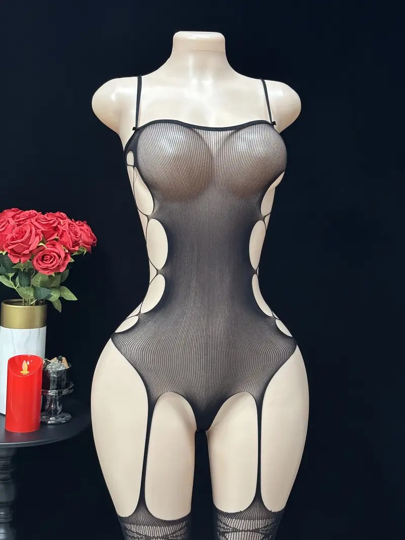 Sexy kousenjumpsuit met visnet - Fishing Net recensie en prijs
