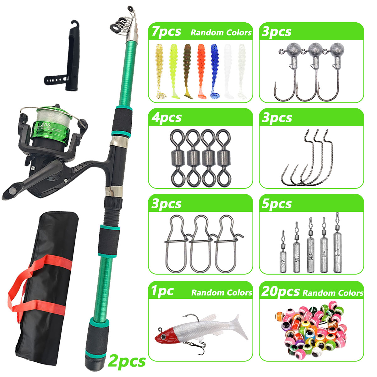 Spinninghengel-molencombinatie - Fishing Equipment Online recensie en prijs