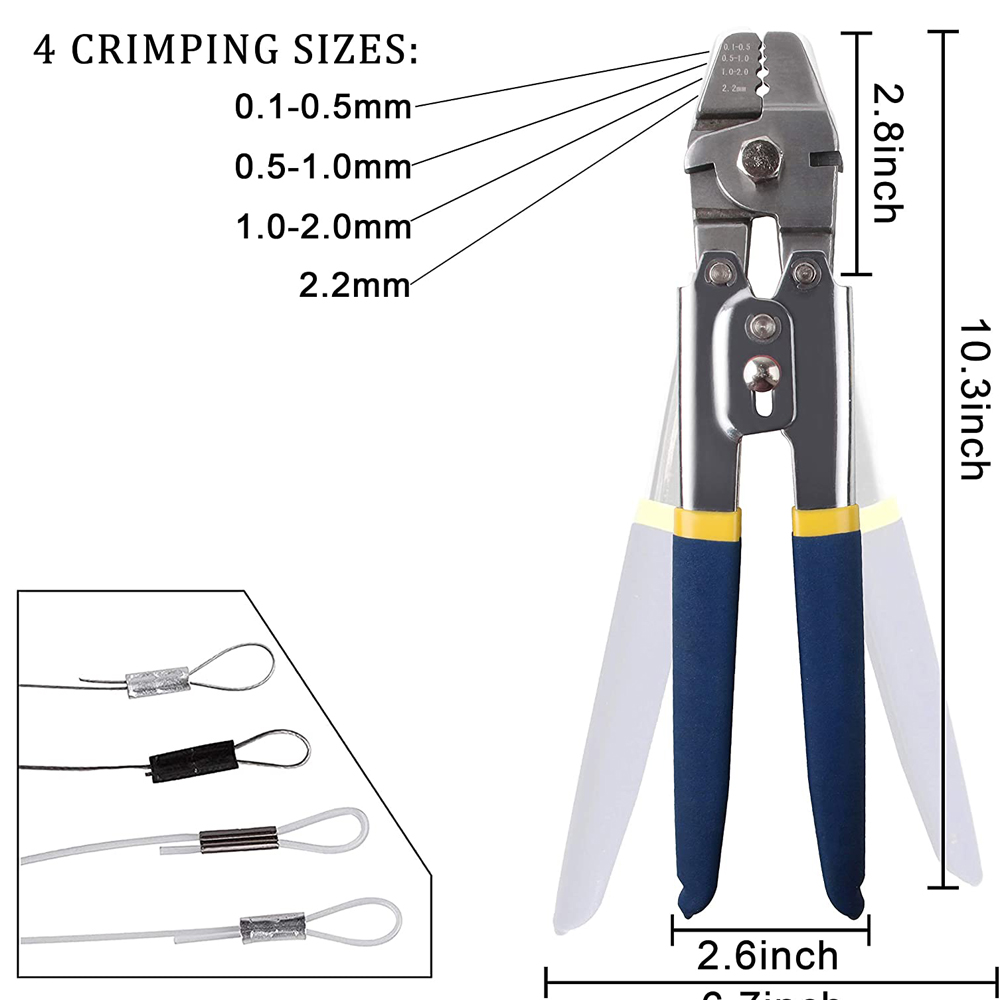300Pcs Crimp Vissen Mouwen Set - Fishing Equipment Shop recensie en prijs