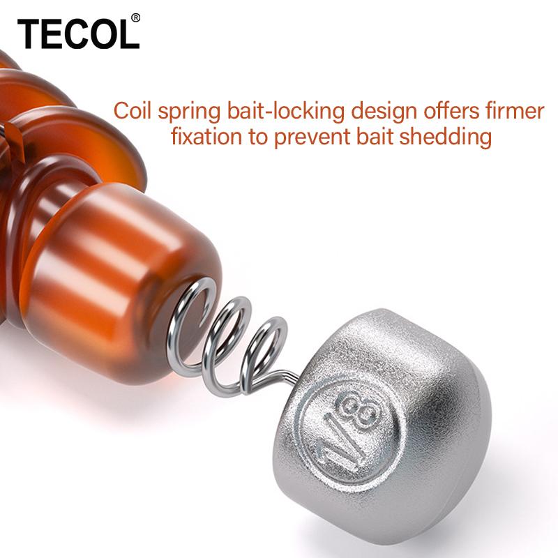TECOL 1G 1.75G 2.7G 3.5G Spira - Bass Fishing Lure recensie en prijs