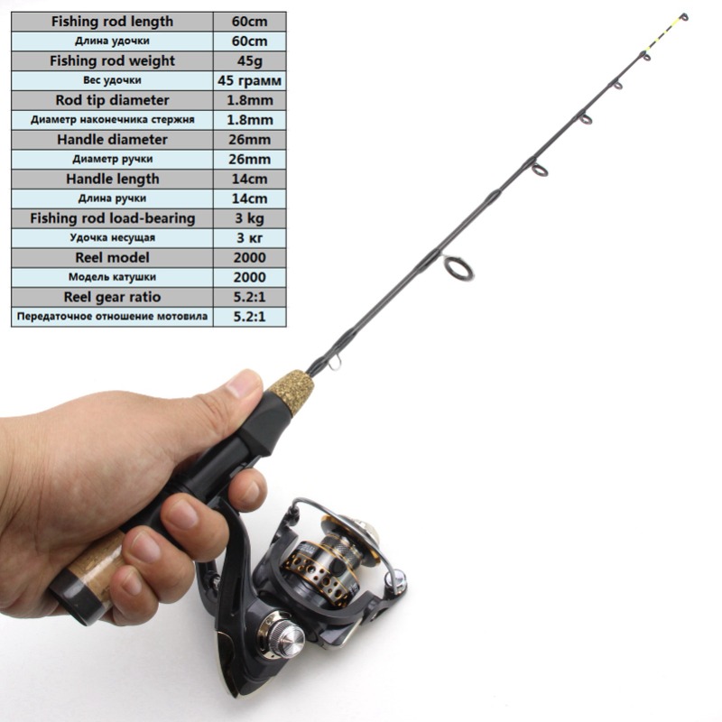 60 Cm 2 Tips Rod Reel Combo Wi - Ice Fishing Tip Up recensie en prijs