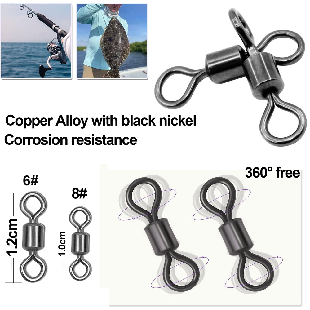 30 Stuks 3-weg Swivels Visconn - Fishing Equipment Shop recensie en prijs