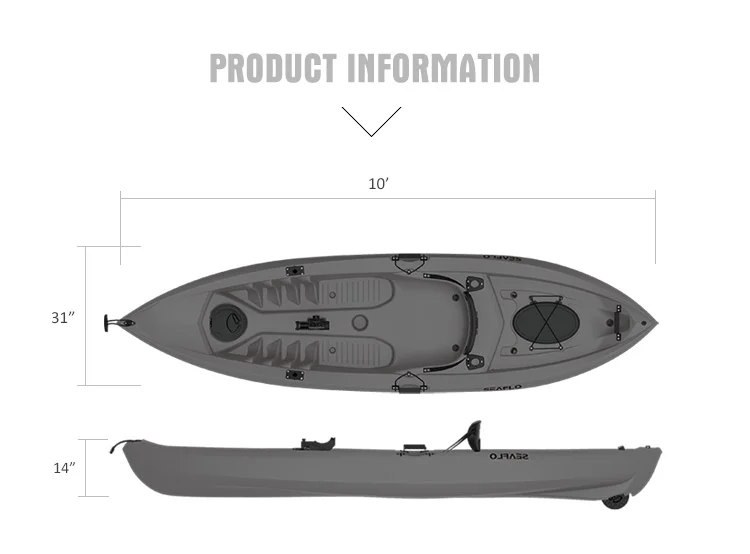 10ft 1 Persoon Hdpe Plastic Bo - Fishing Equipment Us recensie en prijs