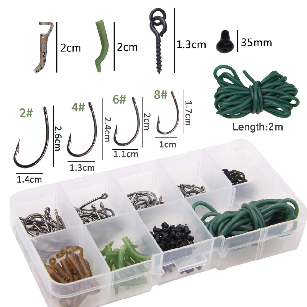 121pcs Karpervissen Rigs kit K - Fishing Equipment Shop recensie en prijs