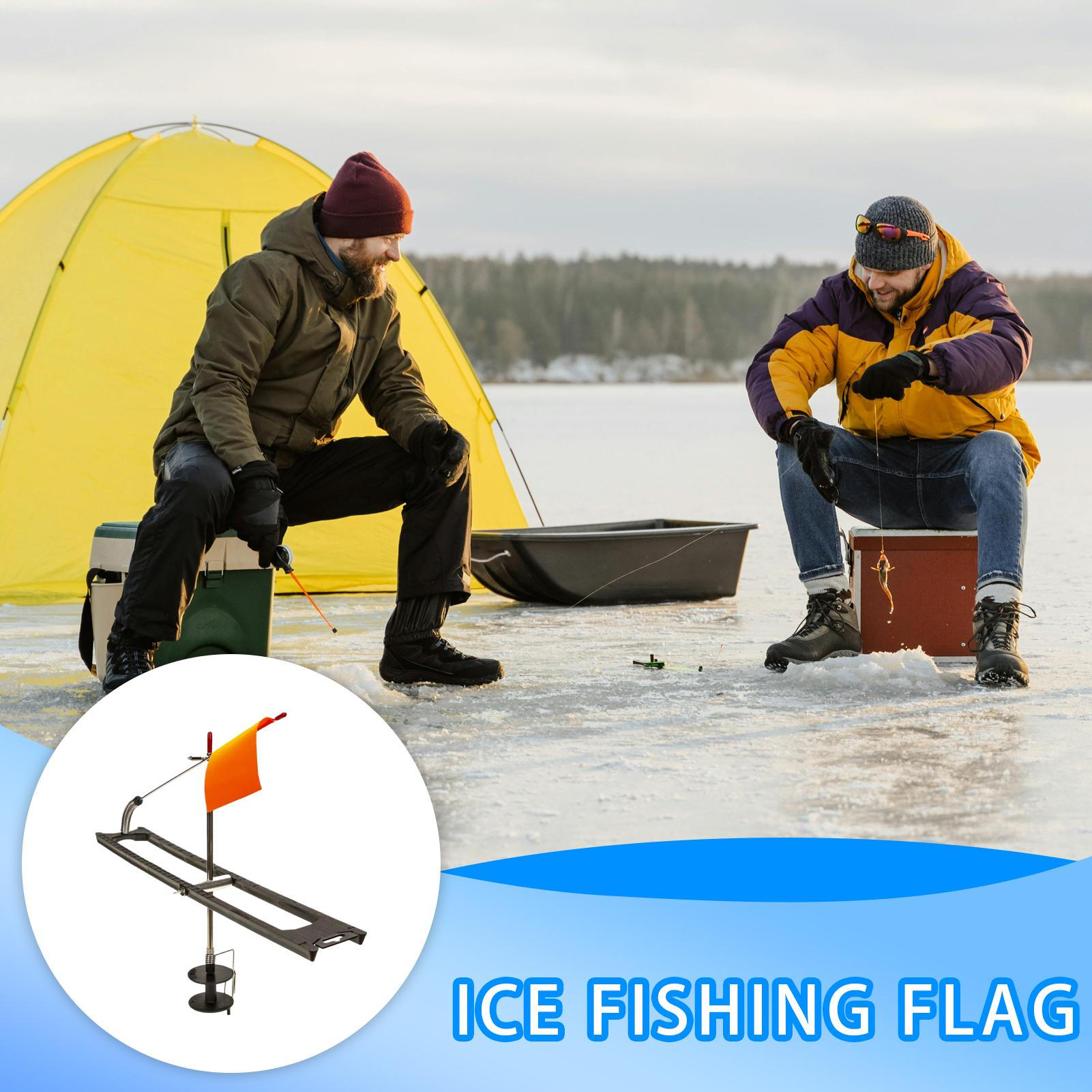 IJsvissen Tip-up vlaggen Visse - Ice Fishing Tip Up recensie en prijs