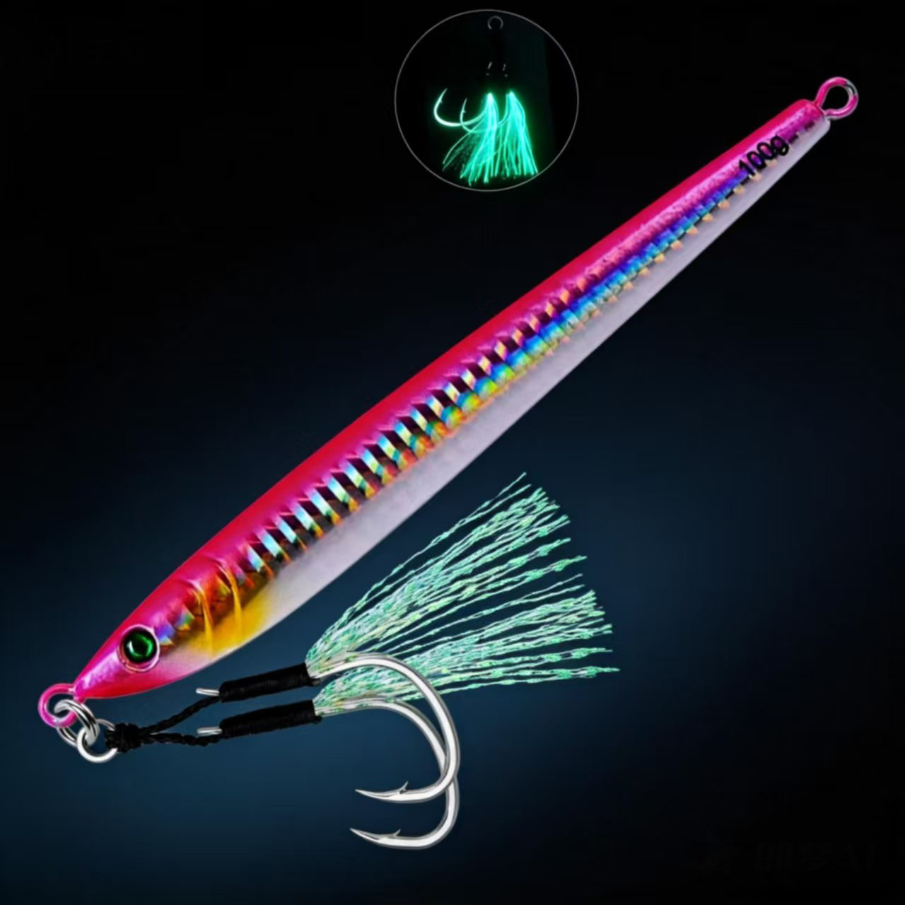 Gegoten Metalen Jig Vissen Lok - Jig Head Lure recensie en prijs