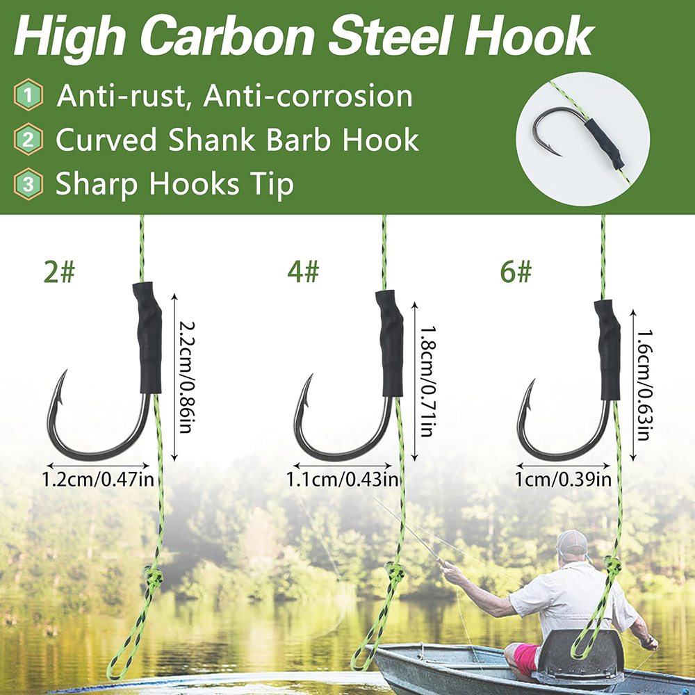 12 Stuks Karpervissen Haarplat - Fishing Equipment Shop recensie en prijs