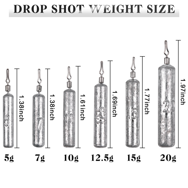 24 Stks/partij Drop Shot Rigs  - Fishing Equipment Shop recensie en prijs