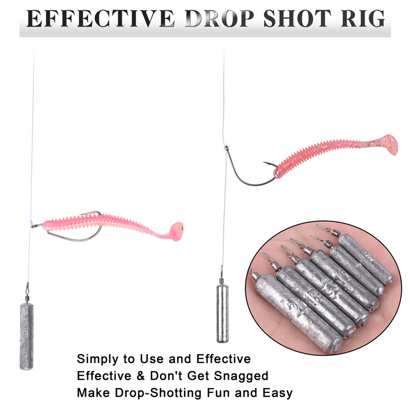 24 Stks/partij Drop Shot Rigs  - Fishing Equipment Shop recensie en prijs