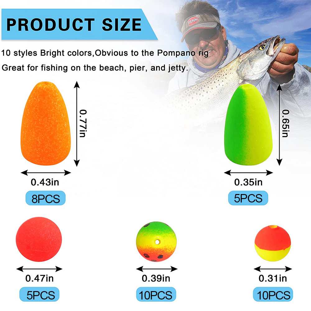 138Pcs Pompano Rigs Drijft Kra - Fishing Equipment Shop recensie en prijs