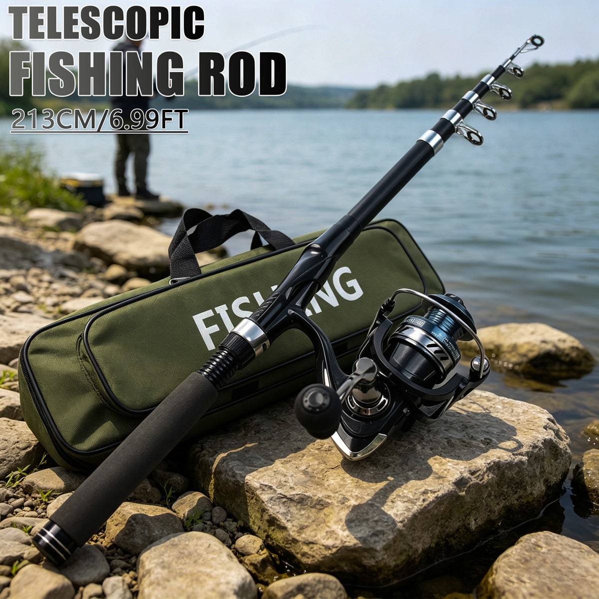 86-delige telescopische hengel - Fishing Equipment Online recensie en prijs