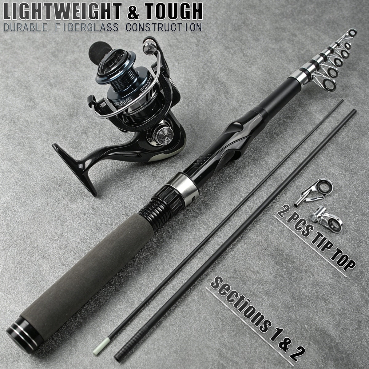 86-delige telescopische hengel - Fishing Equipment Online recensie en prijs