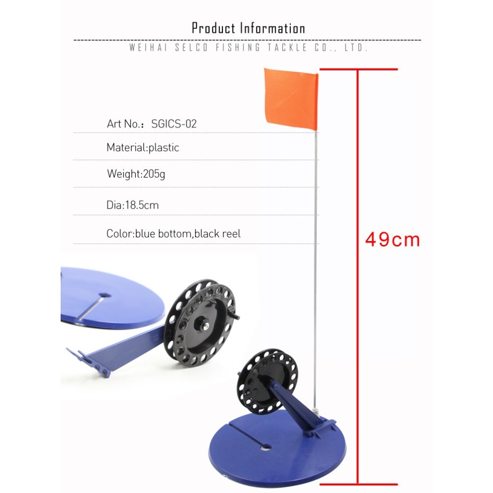1PC automatisch ijsvisplatform - Ice Fishing Tip Up recensie en prijs