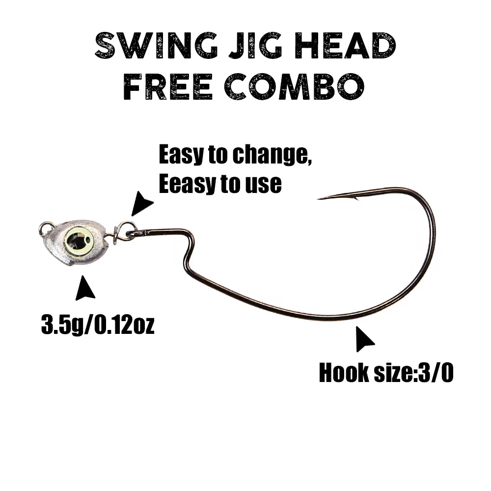 B&U Swing Jig Head Cheburashka - Jig Head Lure recensie en prijs